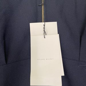 Valentino, size US 18, black with navy blue